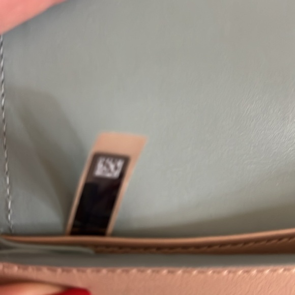 Authentic 💯 Chloe Light Bluish Green Aby Lock Long Wallet - Picture 11 of 12